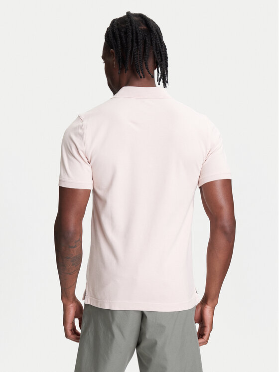 United Colors Of Benetton United Colors Of Benetton Polo marškinėliai 3WG9U301Z Rožinė Slim Fit