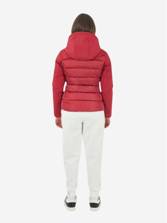 Yes Zee Yes Zee Giubbotto piumino Giubbino donna Rosso Regular Fit