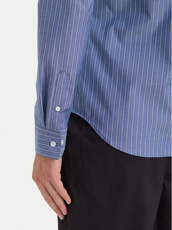 Calvin Klein Calvin Klein Πουκάμισο LV04LH106G Μπλε Slim Fit