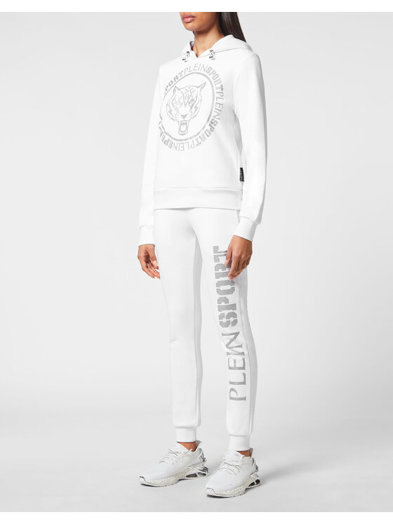 Plein Sport Plein Sport Mikina 2635 Bílá Regular Fit
