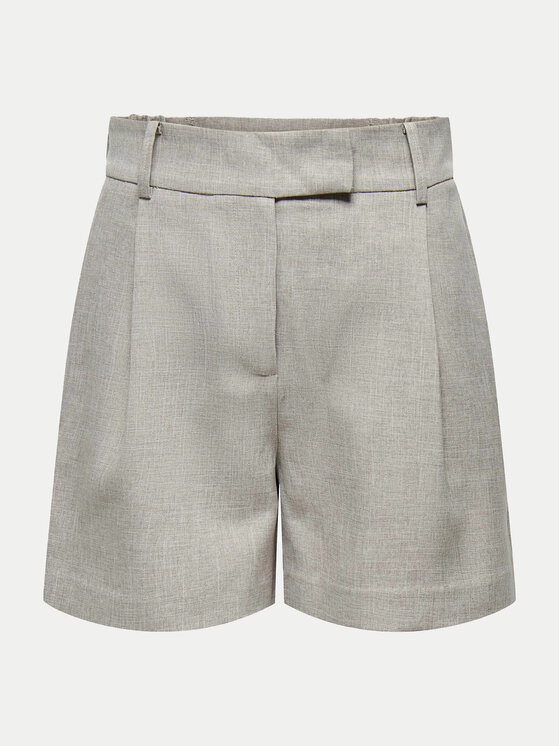 ONLY ONLY Kratke hlače Linda 15283727 Siva Wide Leg