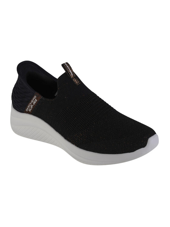 Skechers Skechers Sneakersy Slip-Ins Ultra Flex 3.0 - Glitter Me Czarny