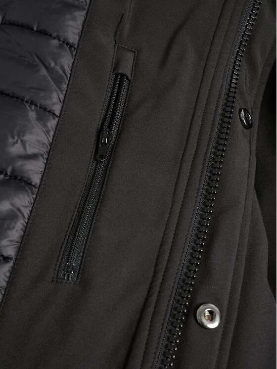 Matinique Matinique Παλτό χειμωνιάτικο Madeston 30205571 Μαύρο Regular Fit
