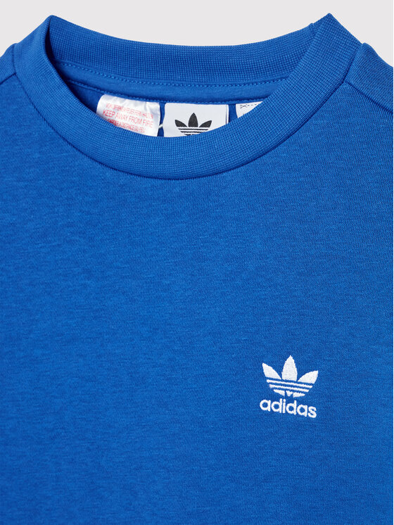 Felpa adicolor HK2894 Blu Regular Fit