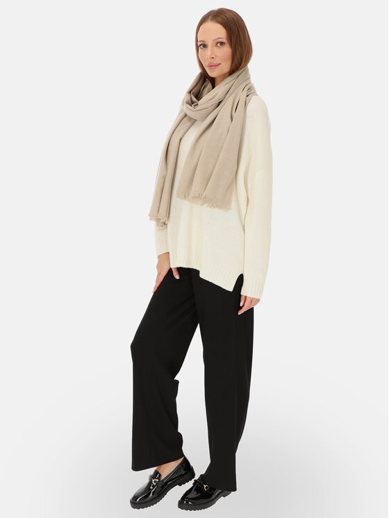 Potis & Verso Potis & Verso Szal GŁADKI Szary