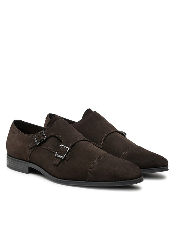 BOSS Boss Polobotky Theon Monk sdtc 50523052 Hnědá