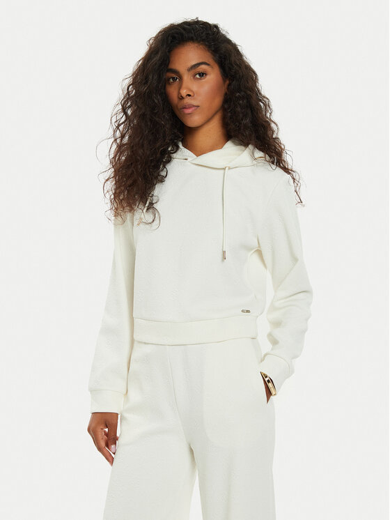 Guess Guess Μπλούζα V4BQ02 KCHR2 Μπεζ Regular Fit