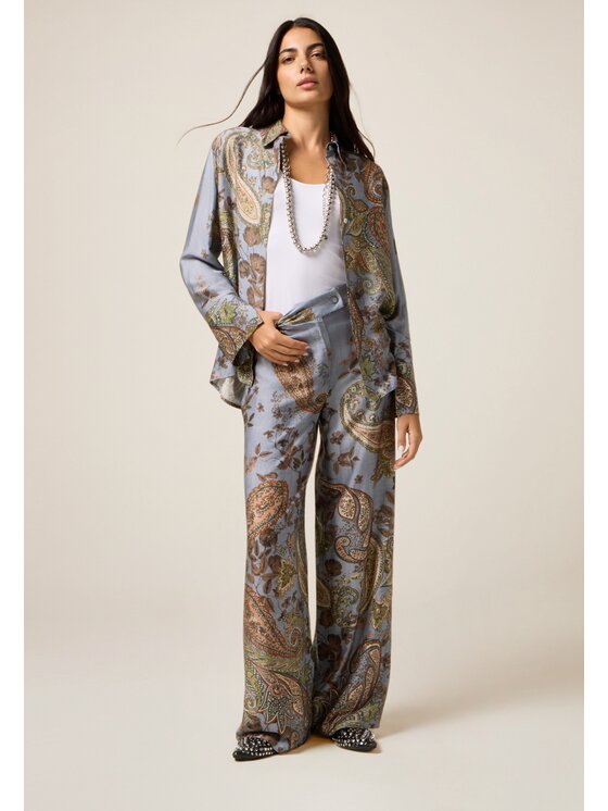 Oltre Oltre Camicia 5021J000847N0Z4 Turchese Regular Fit