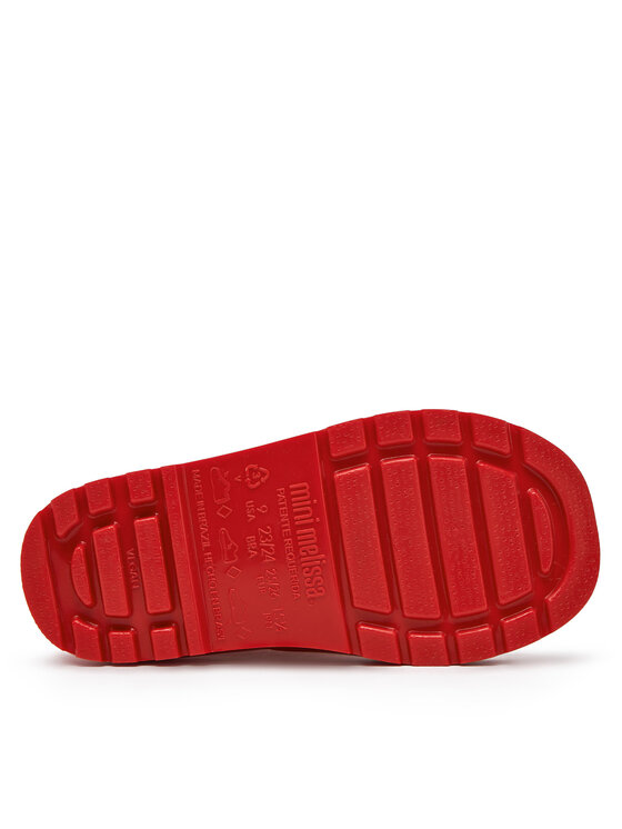 Melissa Melissa Gumijasti škornji Mini Melissa Welly Bb 33869 Rdeča