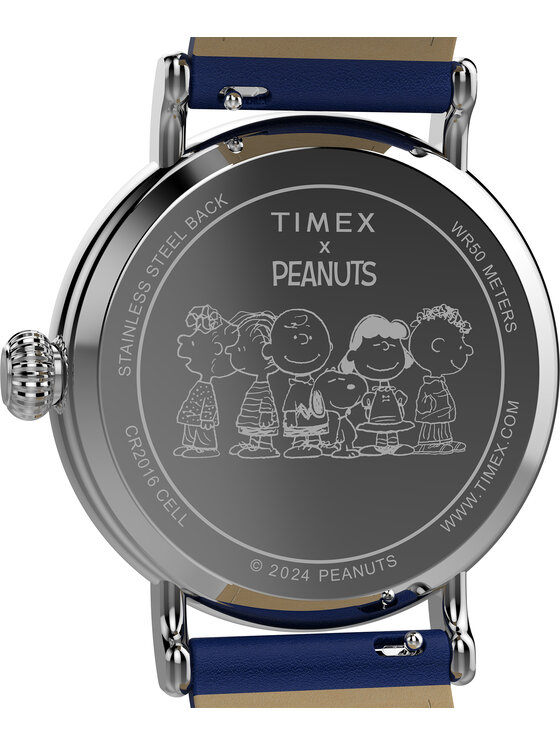 Timex Timex Zegarek TW2W72700 Niebieski