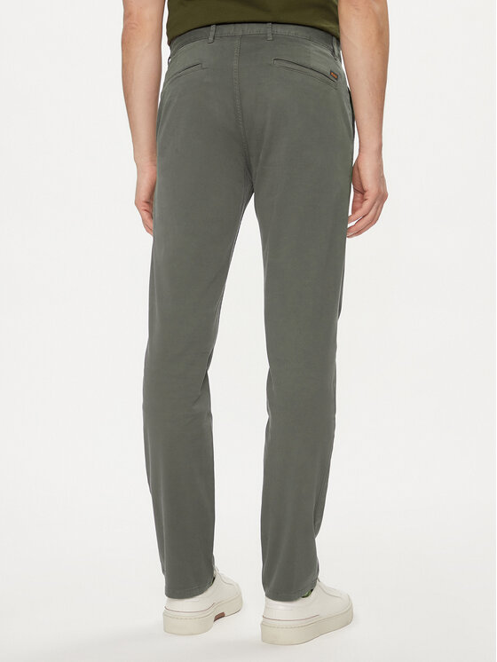 BOSS Boss Chino nohavice 50510933 Sivá Slim Fit