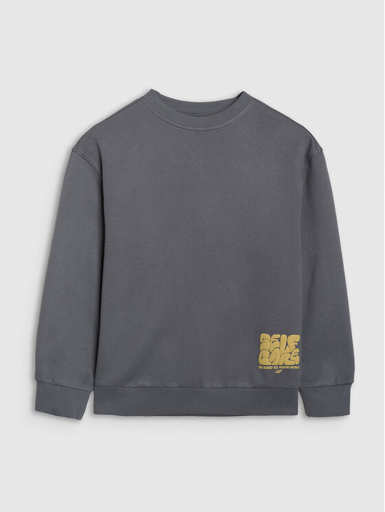 4F 4F Felpa 4FJRAW25TSWSM2448-22S Nero Oversize