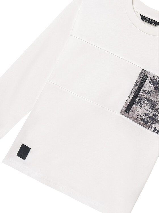 Mayoral Mayoral Блуза 7009 Бял Regular Fit