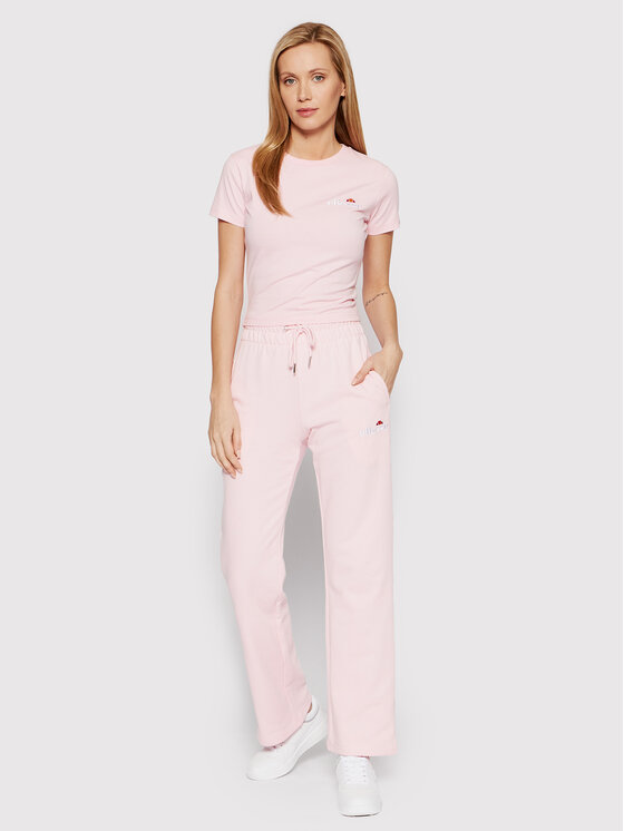 Ellesse Ellesse Spodnie dresowe Conjun SGM14188 Różowy Regular Fit