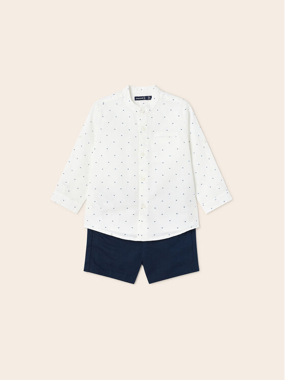 Completo camicia e pantaloncini 1297 Multicolore