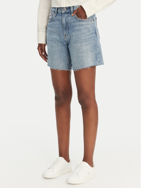 Calvin Klein Jeans Calvin Klein Jeans Дънкови шорти LV047F774G Син Regular Fit