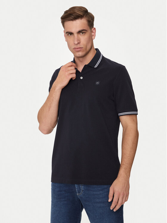 Bugatti Polo 8150 55001A Tumši zils Slim Fit