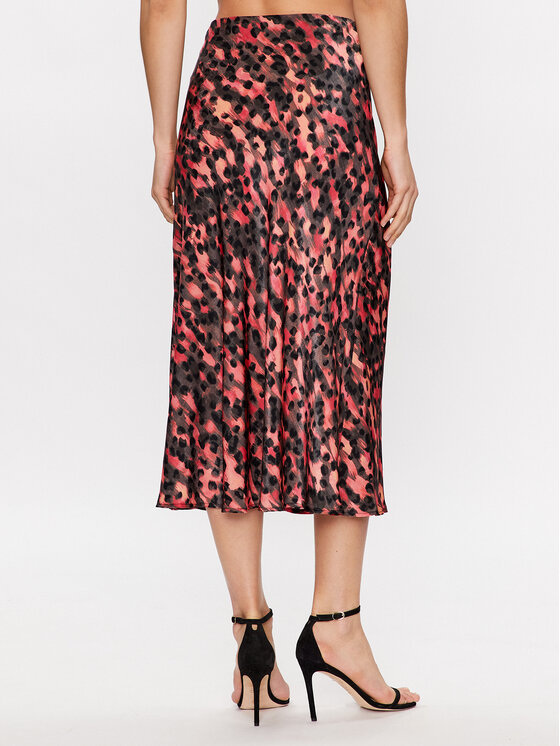 DKNY DKNY Spódnica midi P3ANVQA2 Kolorowy Regular Fit