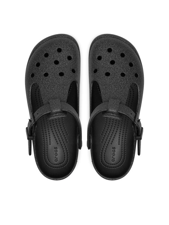 Crocs Crocs Natikači Classic Mary Jane Glitter Clog 210737 Siva