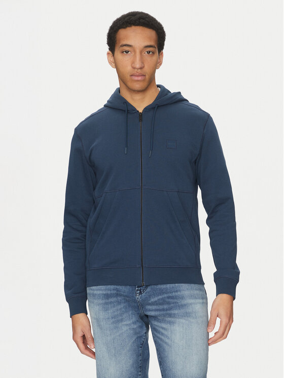 BOSS BOSS Džemperis Zetalky 50508578 Mėlyna Regular Fit
