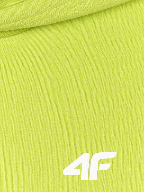 4F 4F Bluza TEAMWEAR Zielony Regular Fit