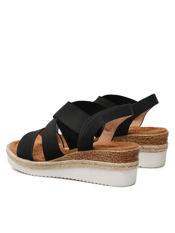 Clara Barson Clara Barson Espadrilles WS2189-26 Fekete