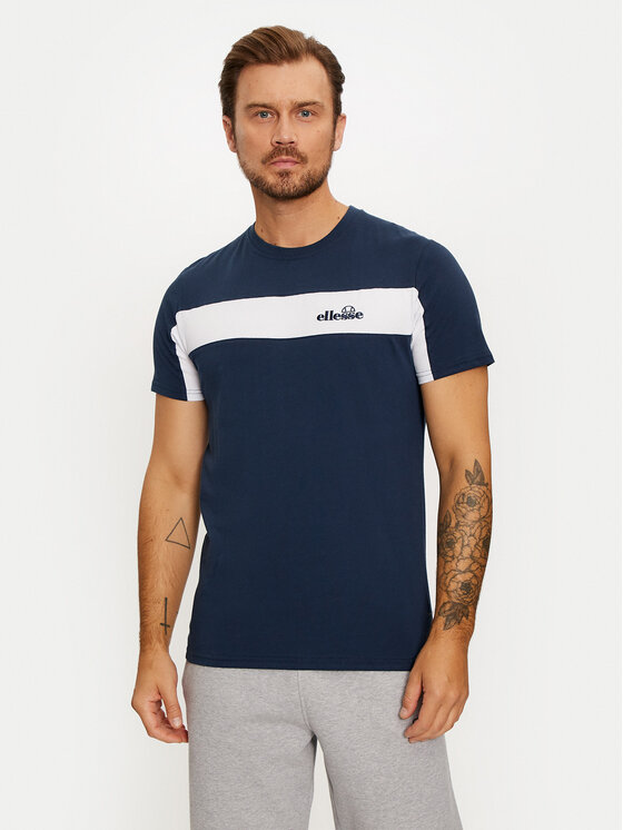 Ellesse T-krekls SHX20952 Tumši zils Regular Fit