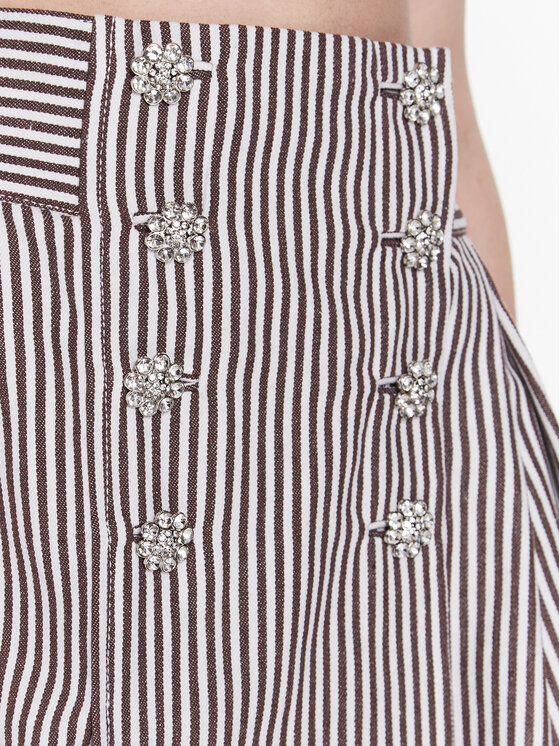 Custommade Custommade Trapeces svārki Rosalin 999474931 Brūns Regular Fit