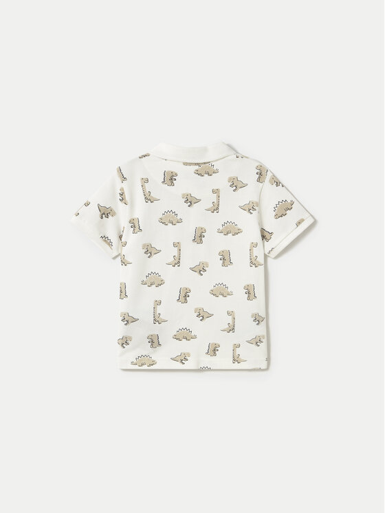 Mayoral Mayoral Polo särk 1109 Valge Regular Fit