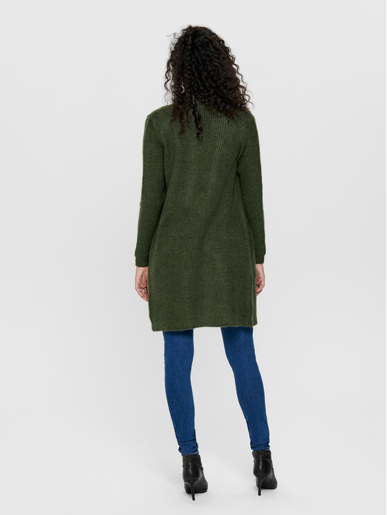 ONLY ONLY Kardiganas 15179815 Žalia Regular Fit