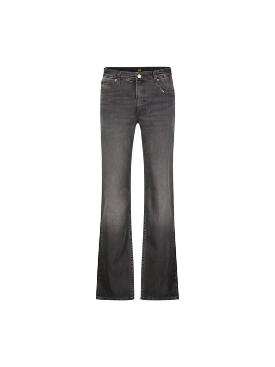 Lee Lee Jeansy 112356581 Szary Bootcut Fit