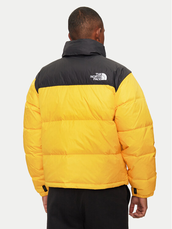The North Face The North Face Kurtka puchowa 1996 Retro Nuptse NF0A3C8D Żółty Regular Fit