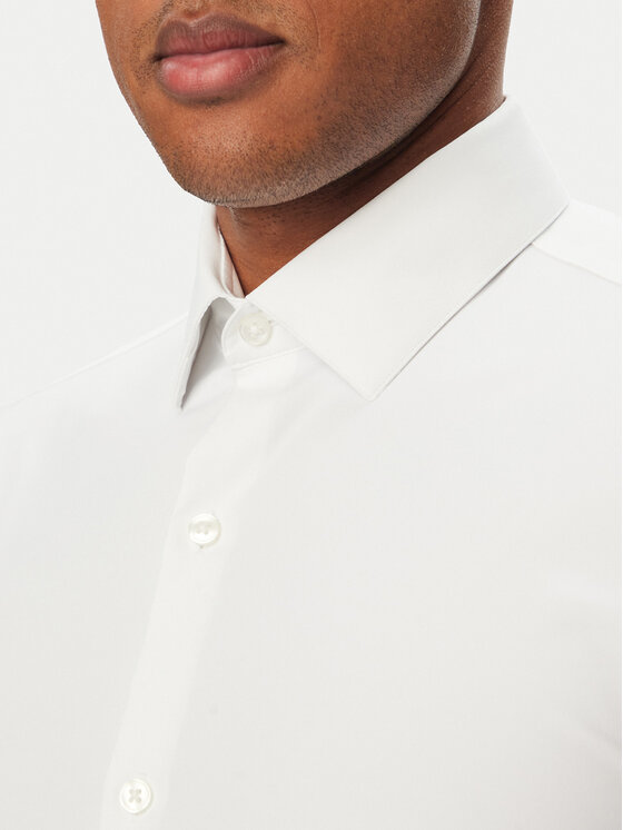 Calvin Klein Calvin Klein Košile LV019EU092 Bílá Slim Fit