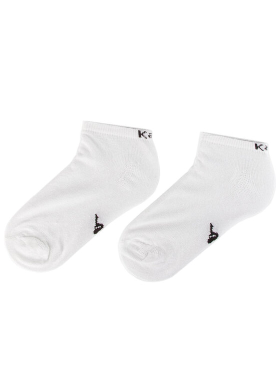 Kappa Kappa Súprava 3 párov kotníkových ponožiek unisex 704275 Biela