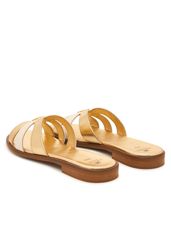 Elisabetta Franchi Elisabetta Franchi Klapki F4A2-E0558-1735 D Złoty