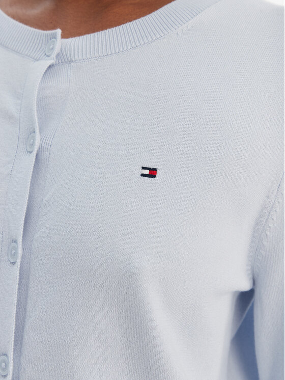 Tommy Hilfiger Tommy Hilfiger Kardigán WW0WW42370 Modrá Regular Fit