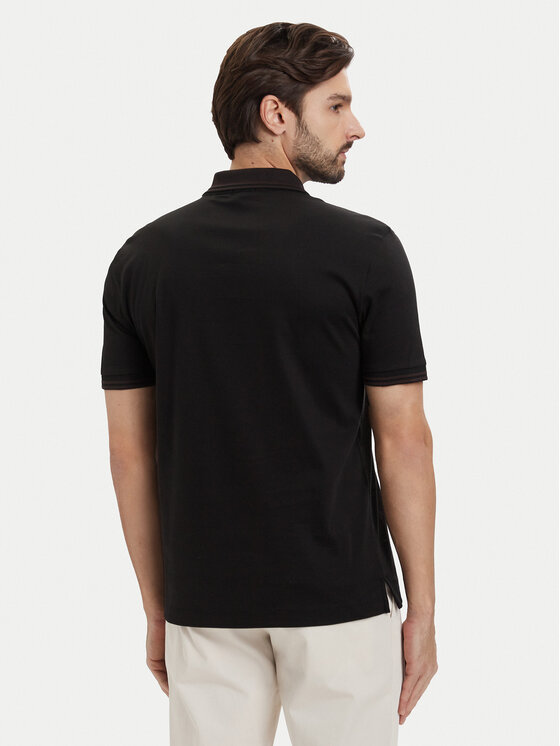 BOSS BOSS Polokošeľa H-Phillipson 238 50559654 Čierna Regular Fit