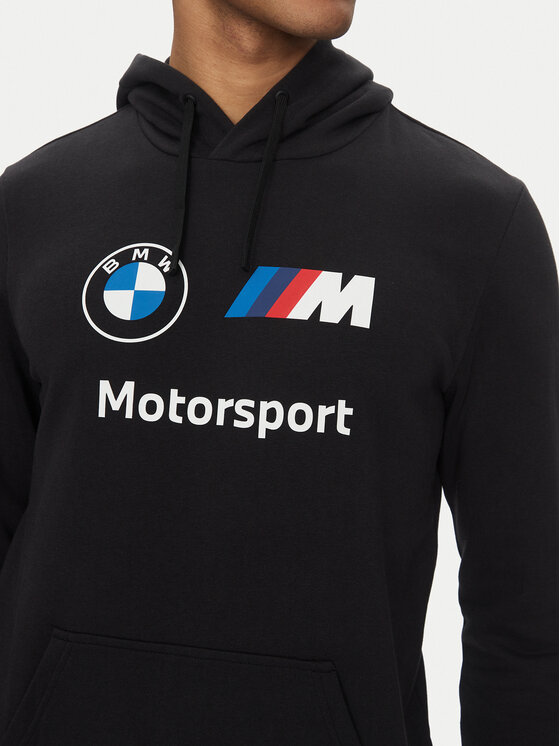 Puma Puma Bluza BMW MMS Ess 624162 Czarny Regular Fit
