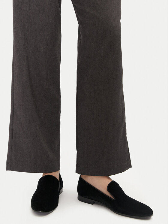 Max Mara Max Mara Lords VELVETSLIPPER 2424526272600 Negru