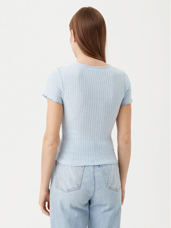 Noisy May Noisy May Póló Berry 27015446 Kék Slim Fit