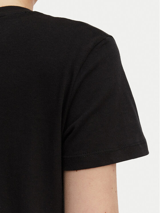 Tommy Jeans Tommy Jeans T-Shirt Linear Ss Tee DW0DW22789 Μαύρο Regular Fit
