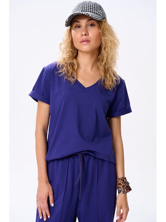 T-Shirt, rozmiar 40/42, Grantowe, Mango