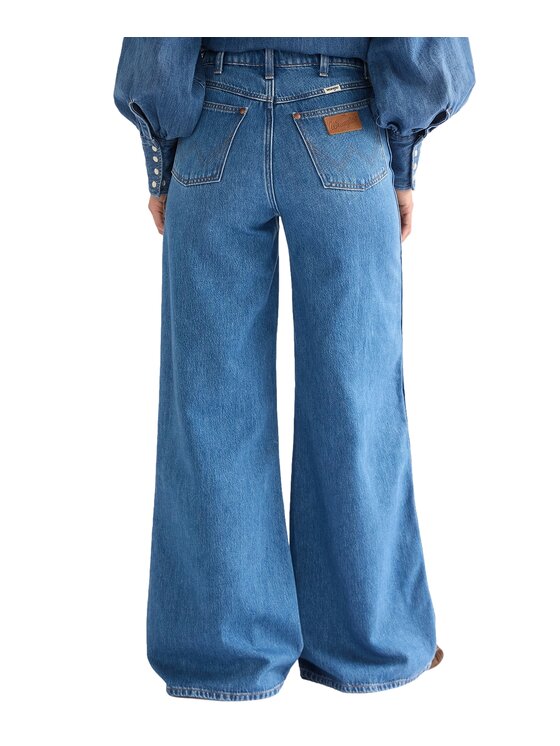 Wrangler Wrangler Jeansy 112378703 Niebieski Loose Leg