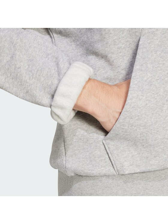 adidas adidas Світшот Essentials Feelcozy JE3809 Світло-сірий Regular Fit