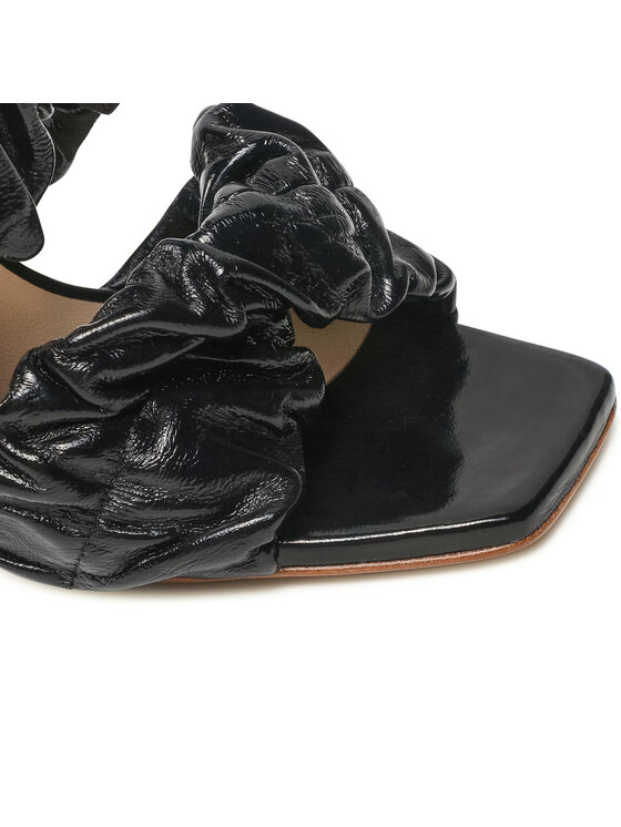 PINKO PINKO Ciabatte Bela Cruz Sabot AI 21-22 BLKS1 1H20XR Y7K7 Nero