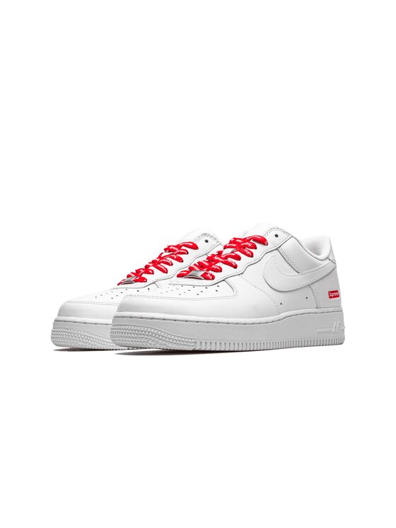 Nike Nike Sneakersy Nike Air Force 1 Low Supreme White 38 Bílá