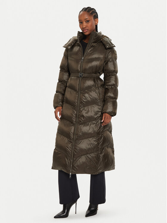 BOSS BOSS Зимно яке Pamaxi3 50524624 Зелен Regular Fit