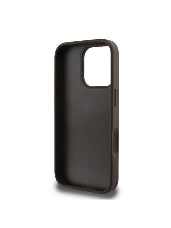 Guess Guess Etui na telefon iPhone 16 Pro Max Brązowy