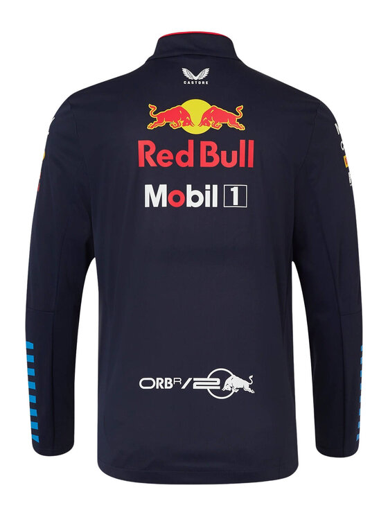 Red Bull Racing Red Bull Racing Kurtka softshell Red Bull Racing F1 2024 Granatowy Regular Fit