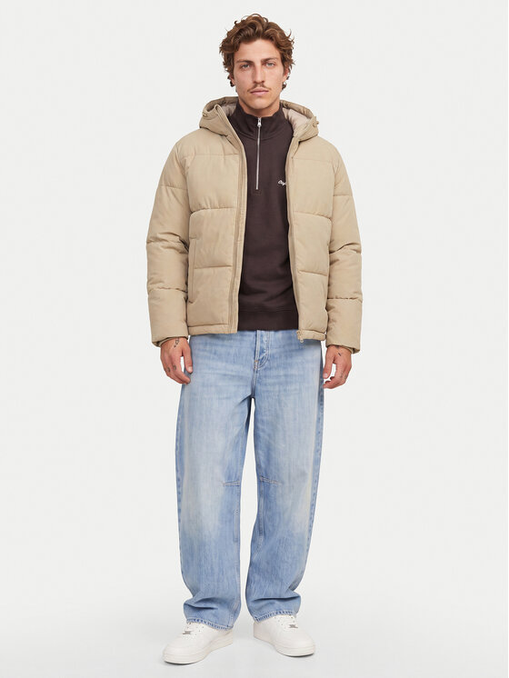 Jack & Jones Jack & Jones Winterjacke Galaxy 12303930 Beige Regular Fit